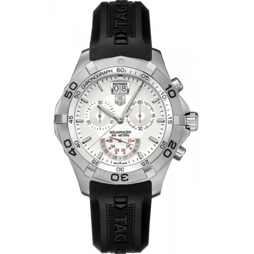 Tag Heuer Aquaracer Silver Dial Men's Watch CAF101B-FT8011